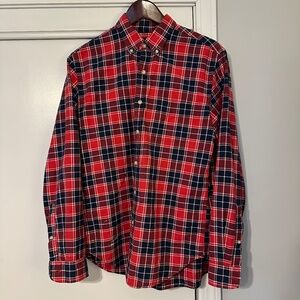 J. Crew Medium Mens Shirt Oxford Button Down Long Sleeve